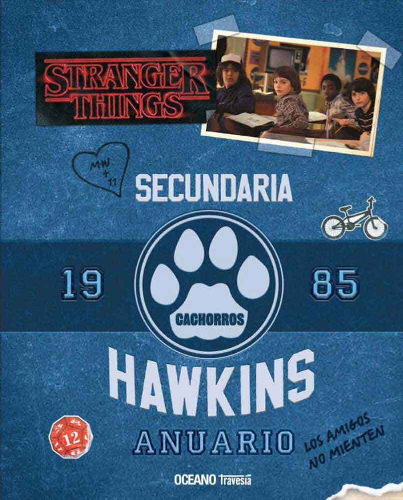Papel Stranger Things Anuario 1985 Rustica