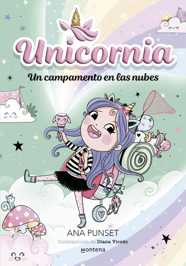 Papel Unicornia 5: Un Campamento En Las Nubes