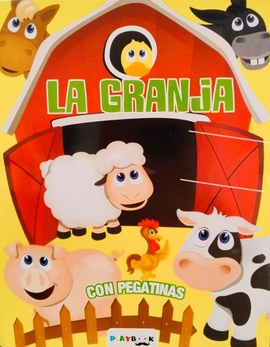 Papel LA GRANJA CON PEGATINAS 96 PAGINAS PARA COLOREAR