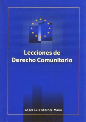 E-book Lecciones De Derecho Comunitario