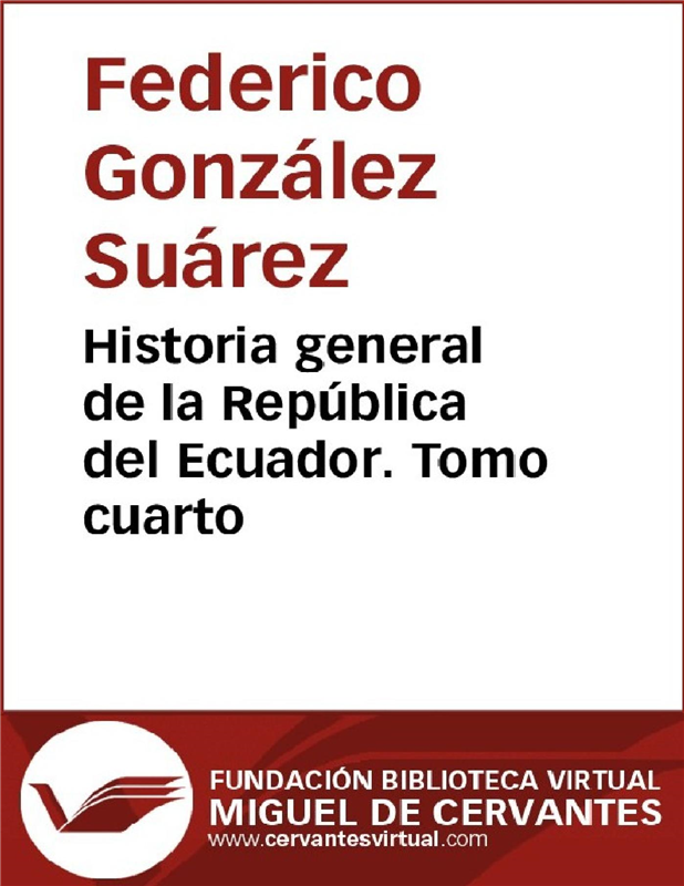 E-book Historia General De La República Del Ecuador. Tomo Cuarto