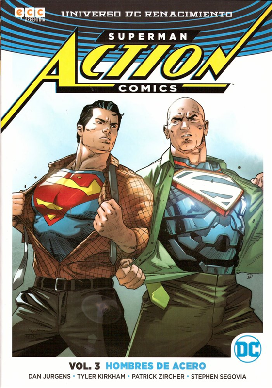 Papel SUPERMAN ACTION COMICS VOL 3 HOMBRES DE ACERO