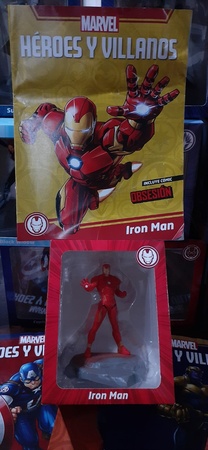 Papel IRON MAN MARVEL HEROES Y VILLANOS
