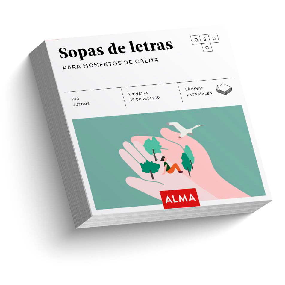 Papel Sopas De Letras Para Momentos De Calma