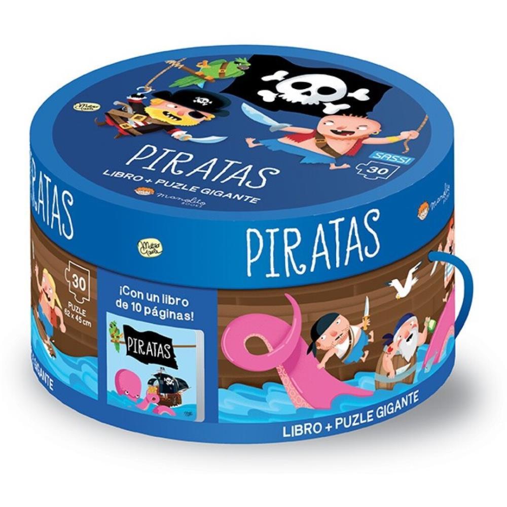 Papel Piratas, Libro + Puzle Gigante