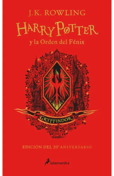 Papel Harry Potter 5 Orden Del Fenix 20 Aniv.Gryffindor