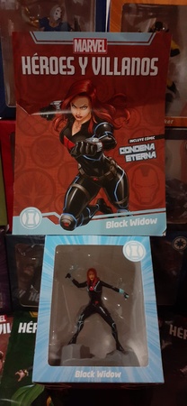 Papel BLACK WIDOW MARVEL HEROES Y VILLANOS
