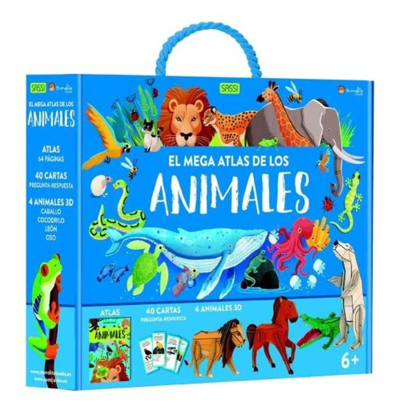 Papel Mega Atlas De Los Animales, El