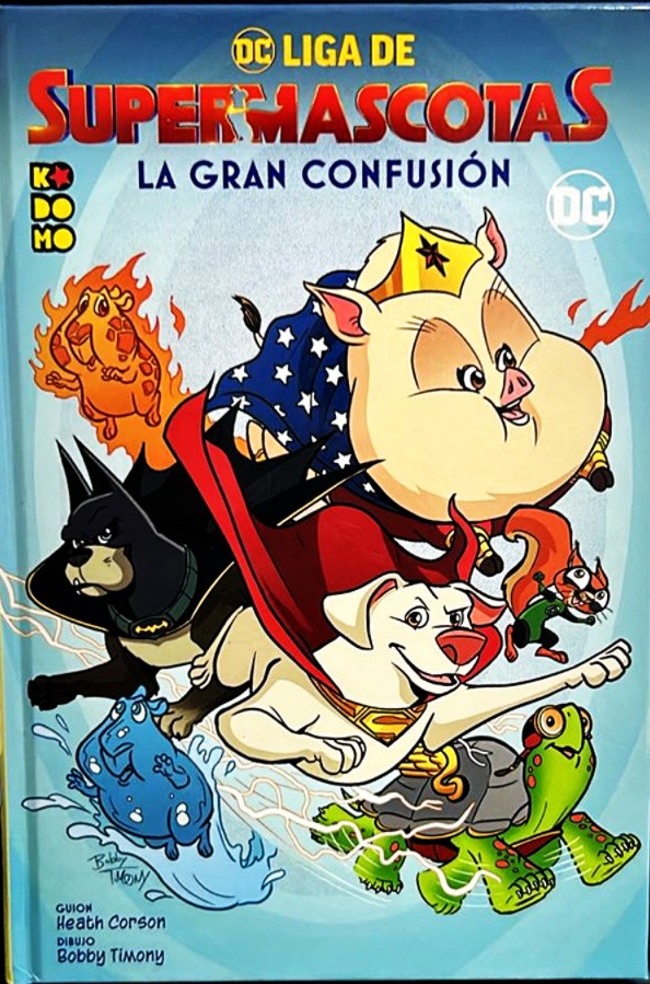 Papel DC LIGA DE SUPERMASCOTAS LA GRAN CONFUSION