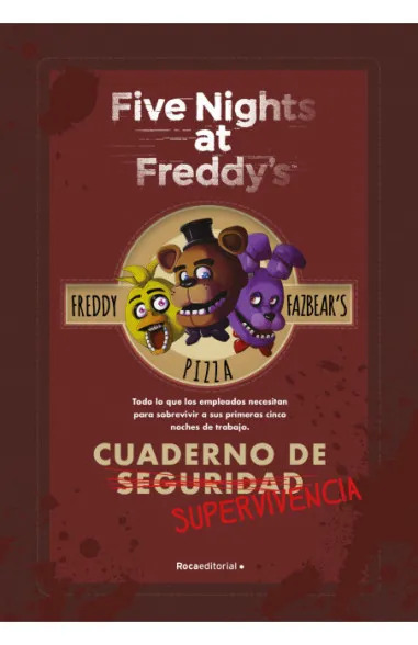 Papel Five Nights At Freddys. Cuaderno De Supervivencia