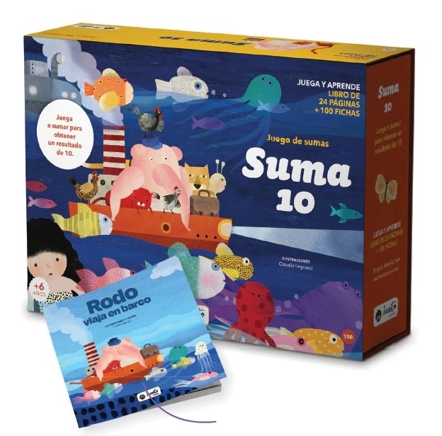 Papel Suma 10 Juego De Sumas