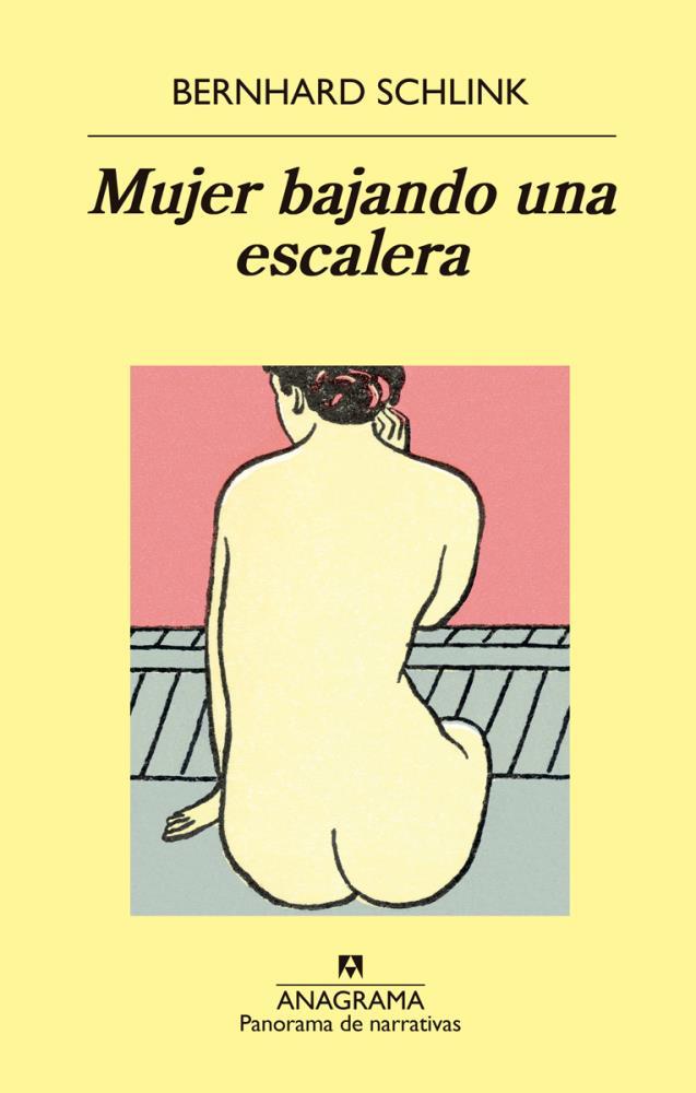 Papel Mujer Bajando Una Escalera