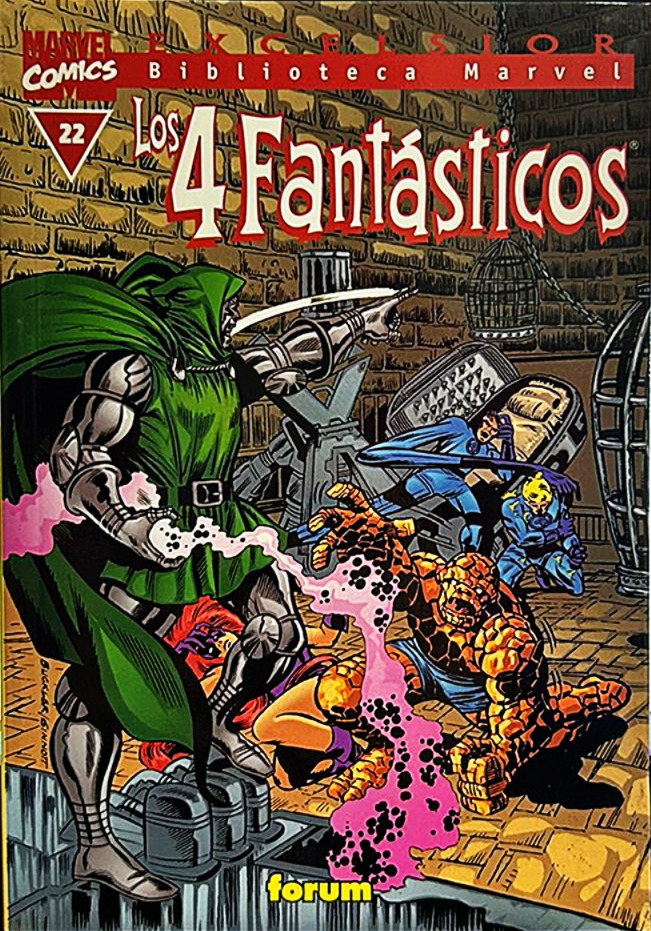 Papel LOS 4 FANTASTICOS TOMO 22 BIBLIOTECA MARVEL EXCELSIOR