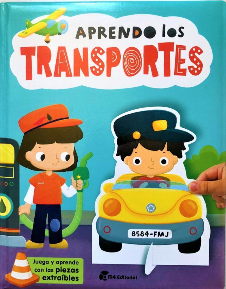 Papel APRENDO LOS TRANSPORTES  JUEGA Y APRENDE CON LAS PIEZAS EXTRAIBLES