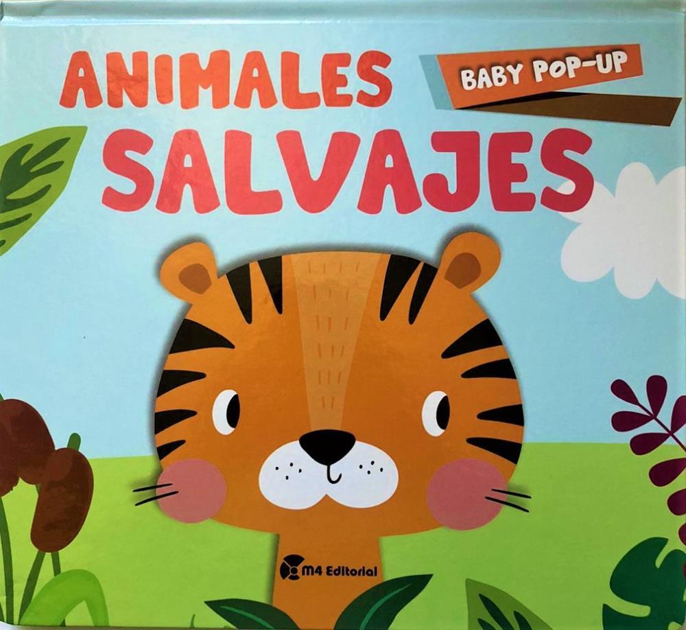 Papel Animales Salvajes Baby Pop-Up