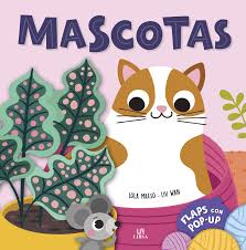 Papel Mascotas  Flaps Con Pop Up