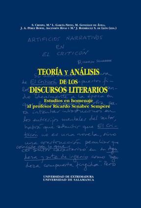 E-book Teorìa Y An·Lisis De Los Discursos Literarios