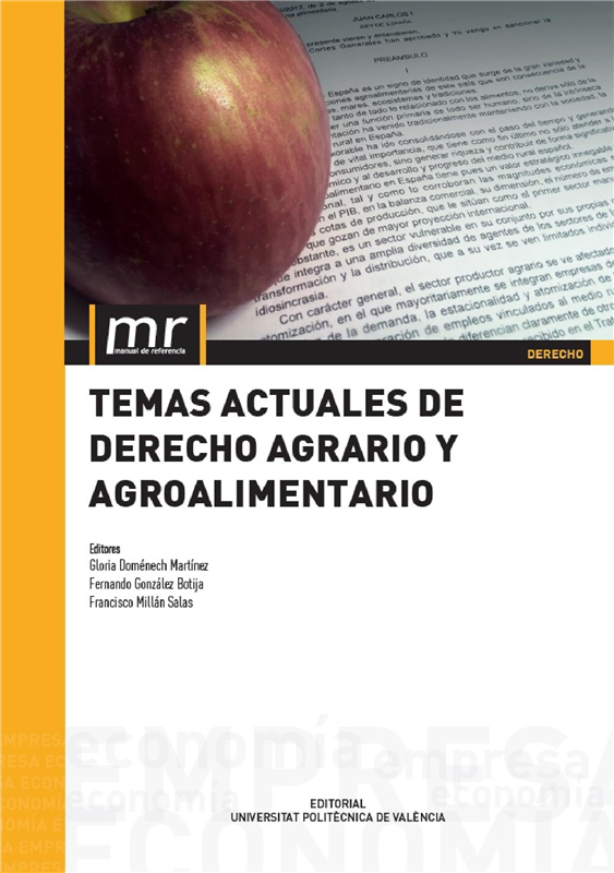 E-book Temas Actuales De Derecho Agrario Y Alimentario