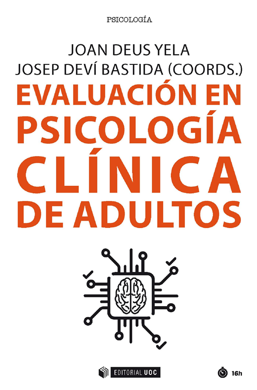 E-book Evaluación En Psicología Clínica De Adultos