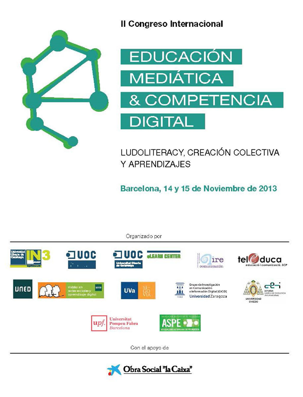 E-book Actas Del Ii Congreso Internacional De Educación Mediática Y Competencia Digital 2014