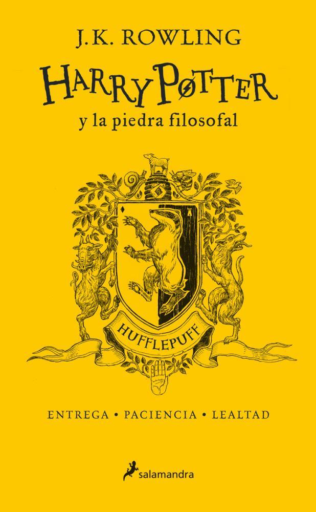 Papel Harry Potter Y La Piedra Filosofal Amarillo Hufflepuff