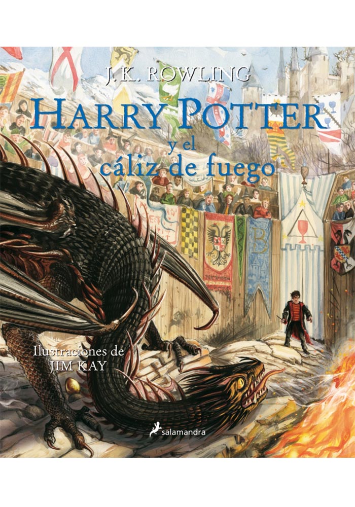 Papel Harry Potter 4 Y El Caliz De Fuego - Ed Ilus