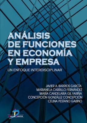 E-book Análisis De Funciones En Economía Y Empresa