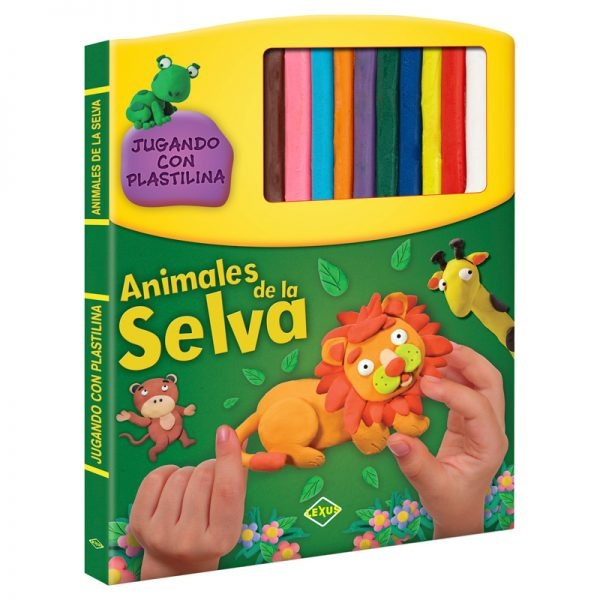 Papel Animales De La Selva (Plastilina)