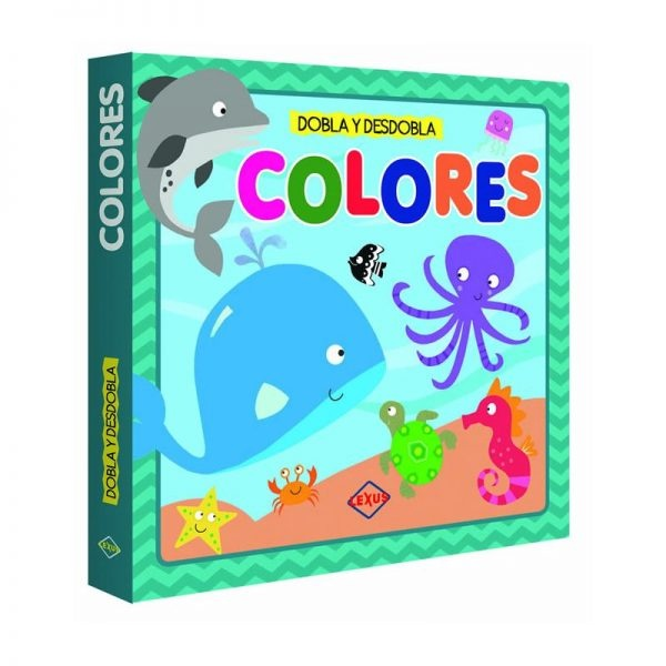 Papel Colores Dobla Y Desdobla