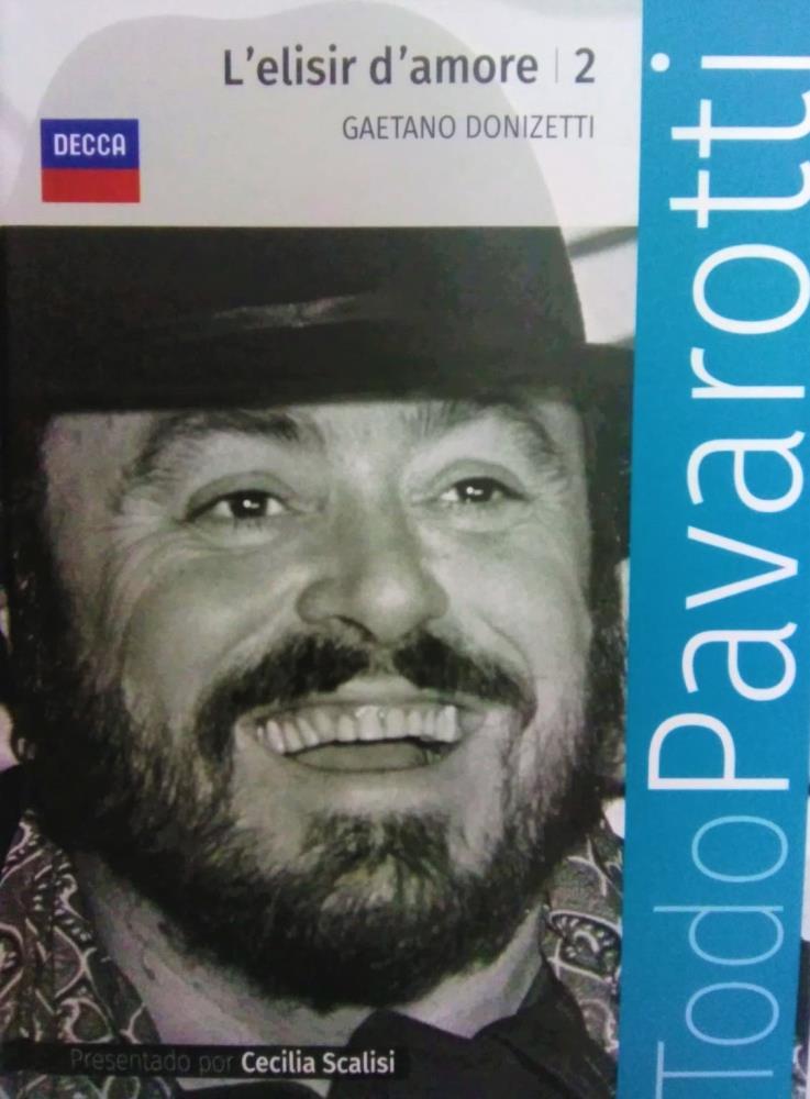 Papel L'ELISIR D'AMORE 2 TODO PAVAROTTI