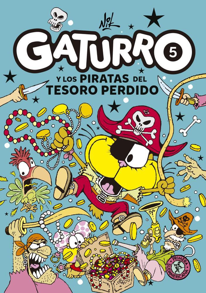 Papel Gaturro 5. Gaturro Y Los Piratas Del Tes