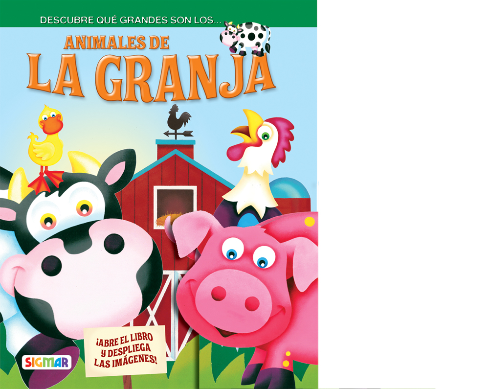 Papel Animales De La Granja - Que Grandes -