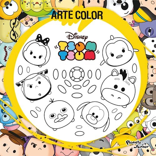Papel Arte Color. Tsum Tsum