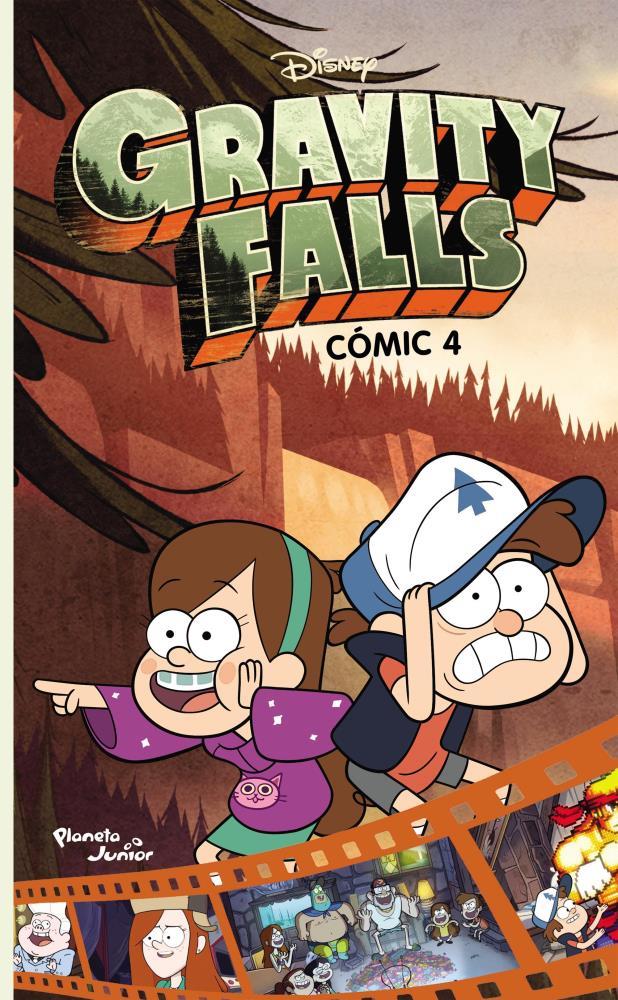 Papel Gravity Falls. Comic 4