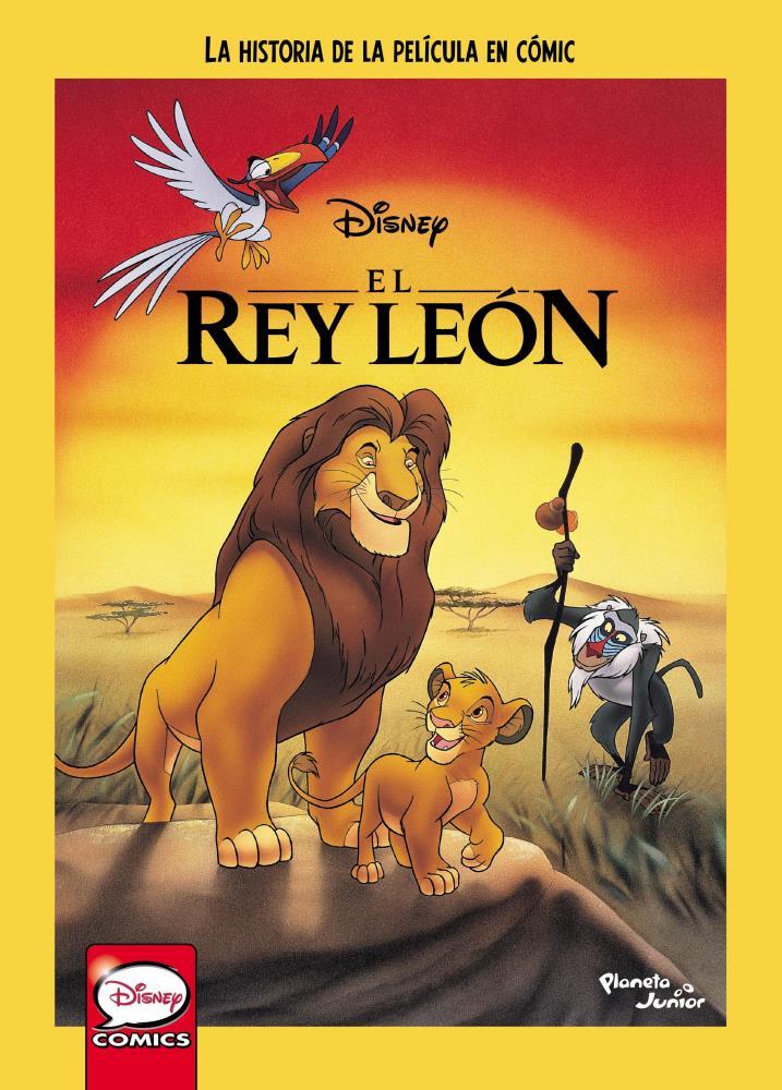  EL REY LEÓN  LA HISTORIA DE LA PELÍCULA EN CÓMIC