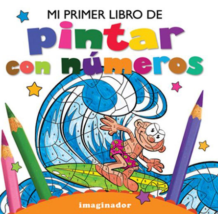 Papel Mi Primer Libro De Pintar Con Numeros