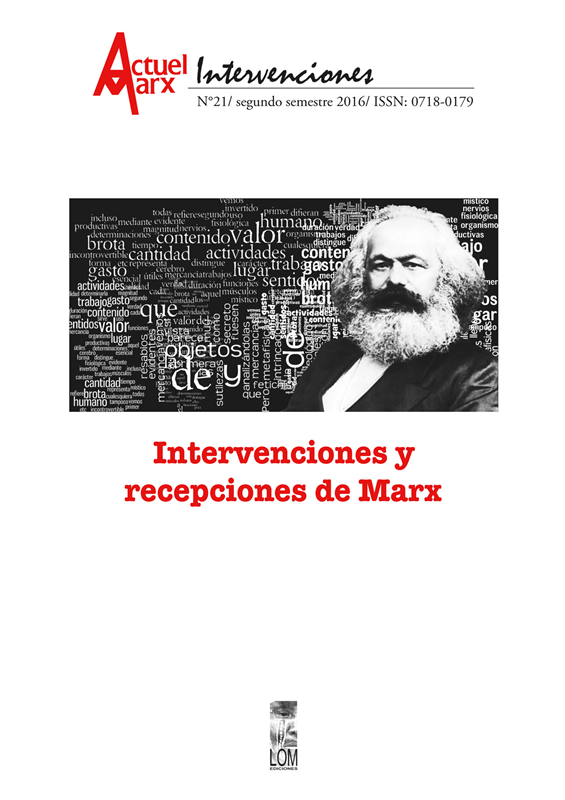 E-book Intervenciones Y Recepciones De Marx. Actuel Marx 21