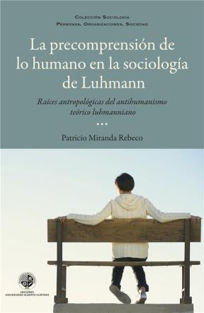 E-book La Precomprensión De Lo Humano En La Sociología De Luhmann