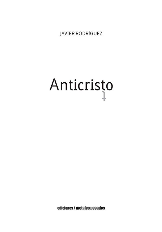 E-book Anticristo