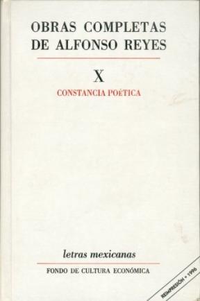  OBRAS COMPLETAS DE ALFONSO REYES  X