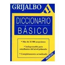 Papel Diccionario Basico Grijalbo (N