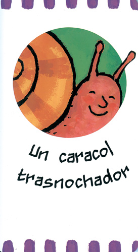 Papel Un Caracol Trasnochador