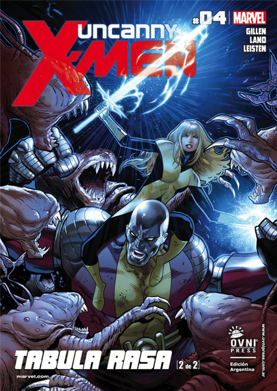 Papel MARVEL - X MEN - Uncanny #04 TABULA RASA 2 DE 2