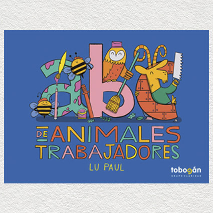 Papel Abc De Animales Trabajadores