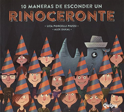 Papel Diez Maneras De Esconder Un Rinoceronte -Libro Album-