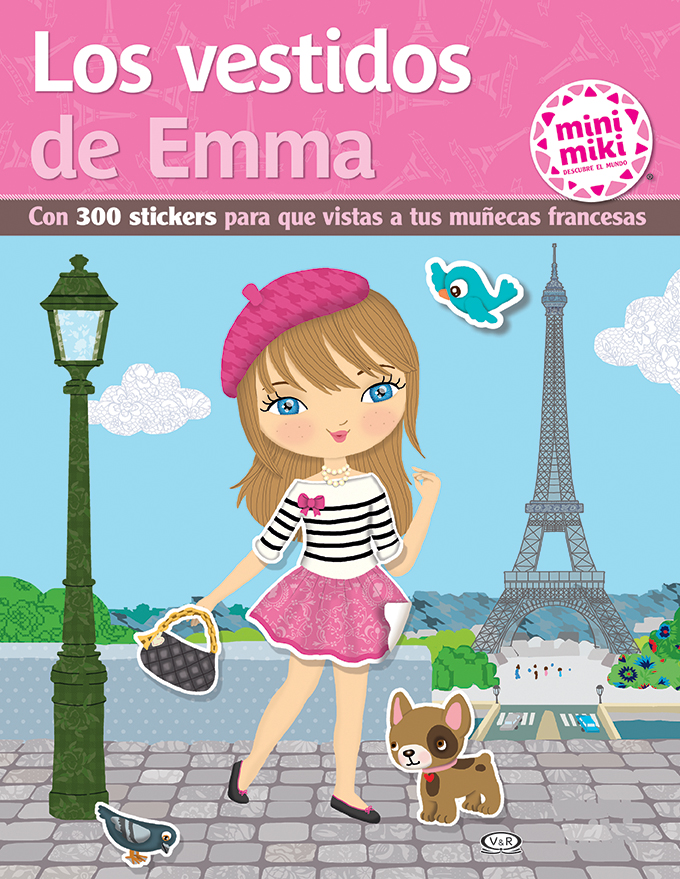 Papel Vestidos De Emma, Los Mu?Ecas Francesas