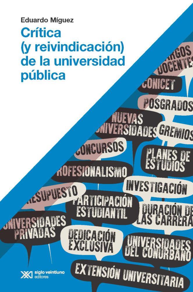 Papel Critica (Y Reinvindicacion)De La Universidad P?Blica