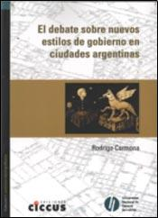 Papel Debate Sobre Nuevos Estilos De Gobierno En Ciudades Argentin