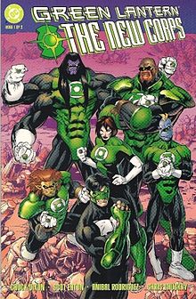 Papel Green Lantern Corps #2