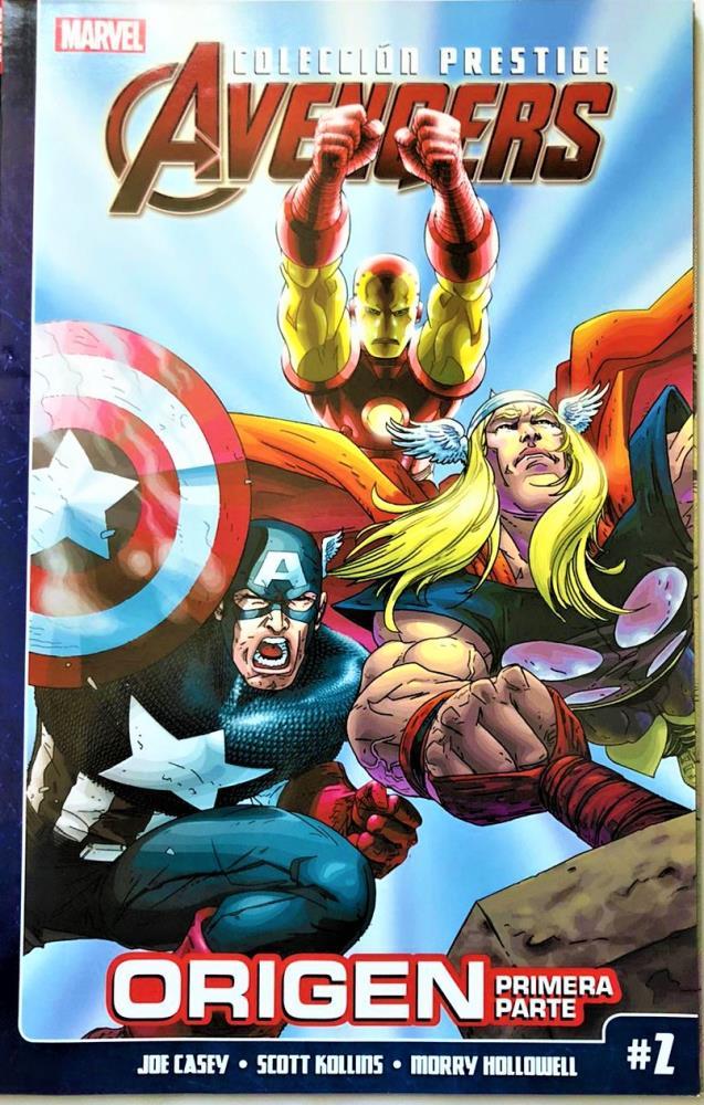 Papel ORIGEN PRIMERA PARTE AVENGERS COLECCION PRESTIGE VOL 2